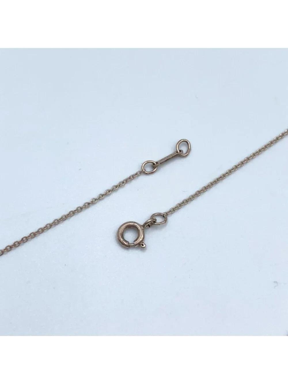 Tiffany & Co Small Cross 925 Sterling Silver Necklace